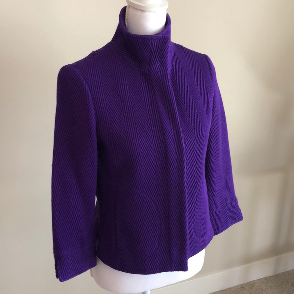 Carlisle herringbone wool jacket
